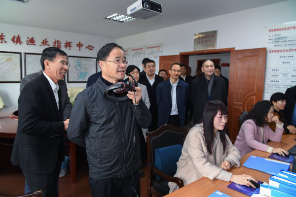 王昌荣在舟山调研时强调：护航新时代改革开放 当好全省政法信访工作排头兵